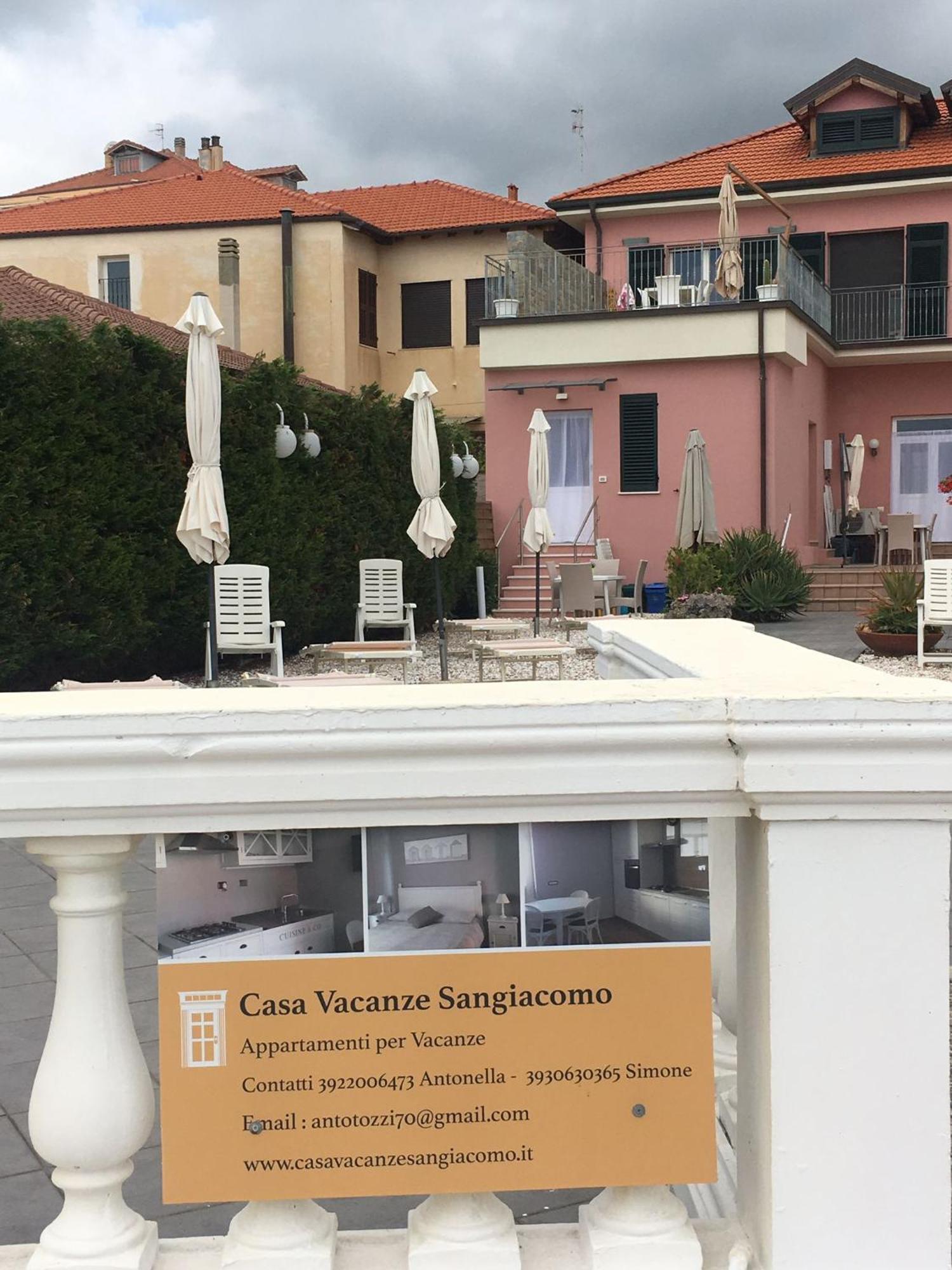 Casa Vacanze Sangiacomo App Acqua Marina Santo Stefano al Mare Exterior foto